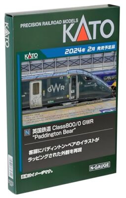 KATO N Britisch Eisenbahnen Class800/0 GWR Paddington Bear 5-Car 