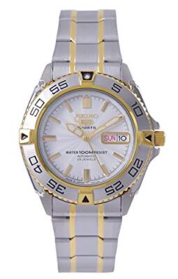Pre-owned Seiko 5 Sports Snzb24j1 Men's Watch Oversea Model Stainless Steel From Japan