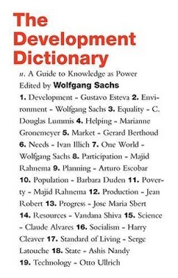 The Development Dictionary: A Guide to Knowledge as Power - Paperback - GOOD