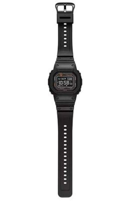 Pre-owned Casio - Dw-h5600-1, G-squad Bio-based Resin Black Digital Quartz Watch