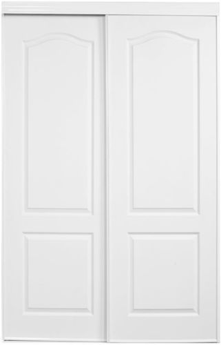 Puertas de casa blanca acero White