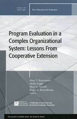Program Evaluation in a Complex Organizational System: Lessons from Coope - GOOD
