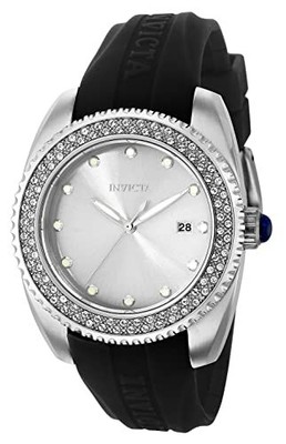INVICTA INVICTA WOMEN'S 37416 ANGEL QUARTZ 3 HAND SILVER DIAL WATCH