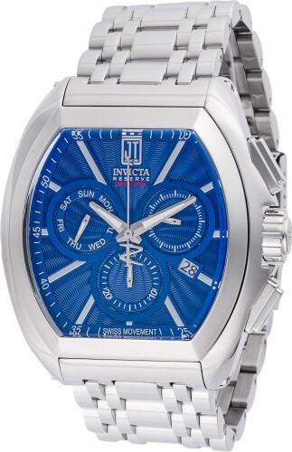 Pre-owned Invicta Mens Jason Taylor Reserve Limited Edition 48mm Swiss Ronda Z60 (45790)