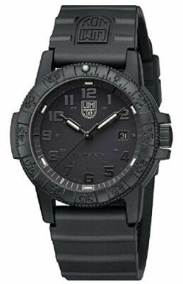Pre-owned Luminox [] Watch Leather Back Sea Turtle Giant 0320 Series 0321.bo Men's