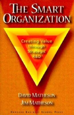 The Smart Organization: Creating Value Through Strategic RD - VERY GOOD