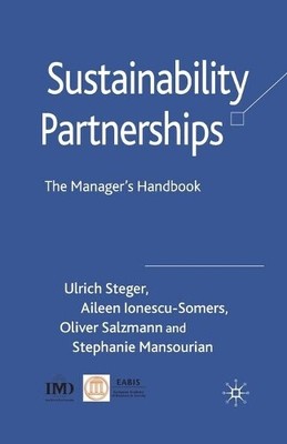 U. Steger A. Ionescu-Somers O. Salzmann  Sustainability  (Paperback) (UK IMPORT)
