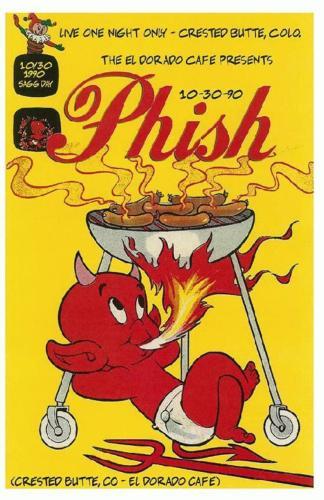 MINT & SIGNED Phish 1994 Lansing Ann Arbor Arminski Poster