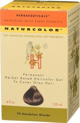 Краска для волос Naturcolor 7D Dandelion Blonde, коробка 4 жидких унции