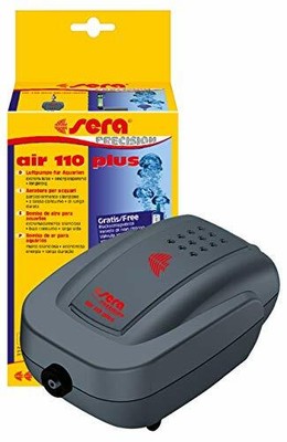 Sera Air 110 Plus Luftpumpe 1 Luftausgang Aquarien Zubehör 3 Watt 110 l/h