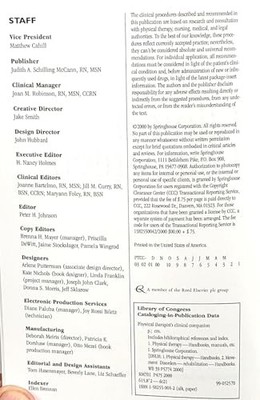 Physical Therapist's Clinical Companion..., Springhouse