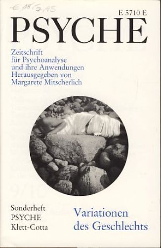 Variationen Des Geschlechts. Sonderheft: Psyche 1995. Zeitschrift FÃ¼R Psychoanal