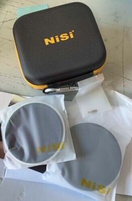 No box, NiSi 82mm Swift True Color VND Kit 1-9 stops (1-5 Stops VND + 4 Stop ND)