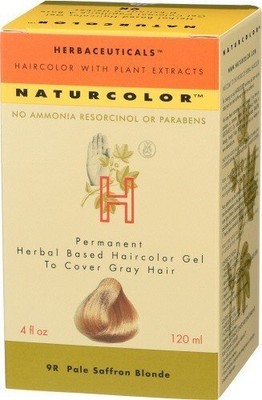 Краска для волос Naturcolor 9R Pale Saffron Blonde 4 ж. унц. коробка