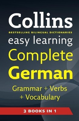 Easy Learning Complete German Grammar, Verb... by Collins Dictionaries Paperback
