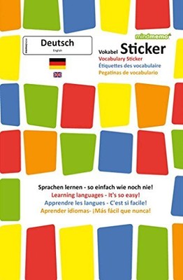 mindmemo Sticker - Basic Vocabulary German / English - 2... by Philipp, Hunstein