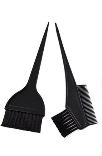 Set Tintura 2 Accessori Tinta Capelli Pennellessa e Pettine Doppio uso moc