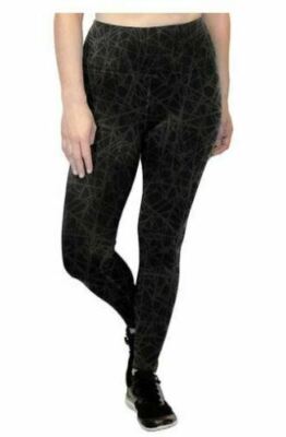 Spyder Ladies' Performance High Rise Tight, Web Print, Size XS