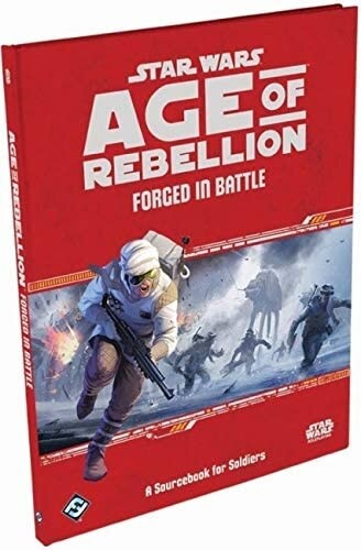 Forged in Battle Age of Rebellion Book Star Wars Ролевая игра RPG FFG