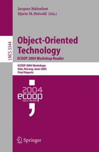 Lecture Notes in Computer Science Ser.: Object-Oriented Technology ...
