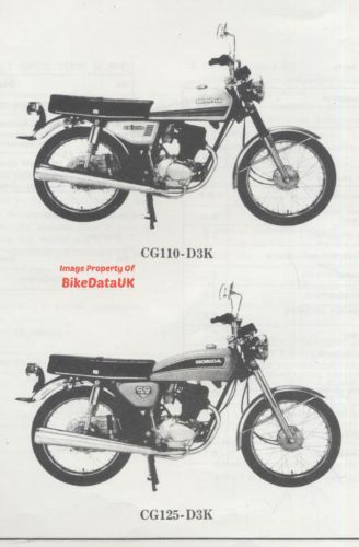 Honda Motorcycle Parts Catalogue