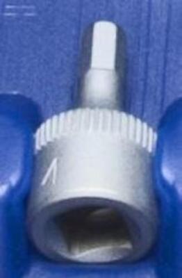 Vim Tools SHM404 4 Mm Hex One Piece Drive Bit, 1/4 Inch Square Drive