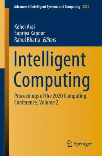 Advances in Intelligent Systems and Computing Ser.: Intelligent ...