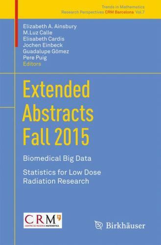 Trends in Mathematics Ser.: Extended Abstracts Fall 2015 : Biomedical ...