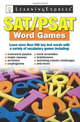 SAT/PSAT WORD GAMES By Learning Express Editors **Mint Condition**