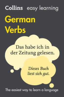 Collins Easy Learning German  Easy Learning German Verbs - VERY GOOD