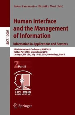 Human Interface and the Management of Information  Information in Applicati...