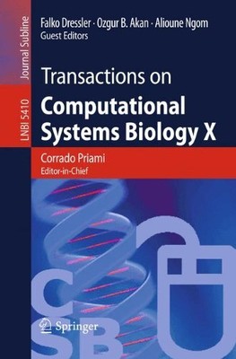 TRANSACTIONS ON COMPUTATIONAL SYSTEMS BIOLOGY X (LECTURE By Corrado Priami NEW