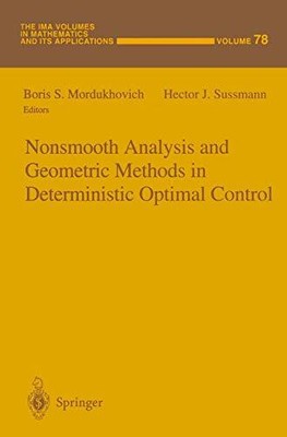 NONSMOOTH ANALYSIS AND GEOMETRIC METHODS IN DETERMINISTIC By Boris S. Mint