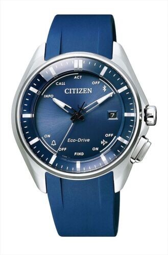 Pre-owned Citizen Bz4000-07l Eco-drive Bluetooth Titanium Watch Naomi Osaka Unisex