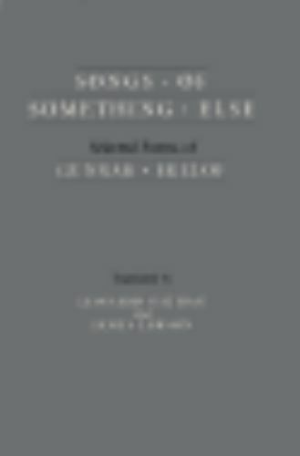 Songs of Something Else : Selected Poems of Gunnar Ekelof by Leonard ...