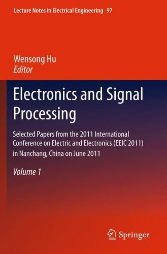 Lecture Notes in Electrical Engineering Ser.: Electronics and Signal ...