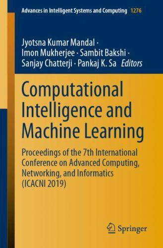 Advances in Intelligent Systems and Computing Ser.: Computational ...
