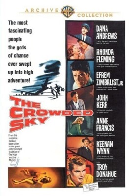 The Crowded Sky  Warner Archive Collection  Dana Andrews  Rhonda Fleming  DVD