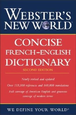 Websters New World Concise French Dictionary - Paperback - ACCEPTABLE