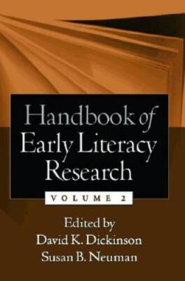 Handbook of Early Literacy Research, Volume 2 - Hardcover - GOOD