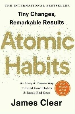 Atomic Habits by James Clear Build Good Habits  (Paperback)