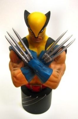 WOLVERINE 25TH ANNIVERSARY GOLD MINI-BUST BY BOWEN DESIGNS
