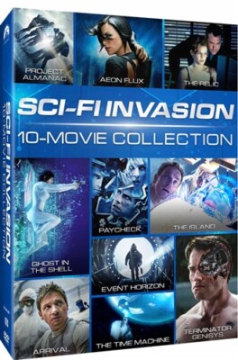SCIFI INVASION 10 MOVIE COLLECTION New DVD Genisys Aeon Arrival Horizon Island