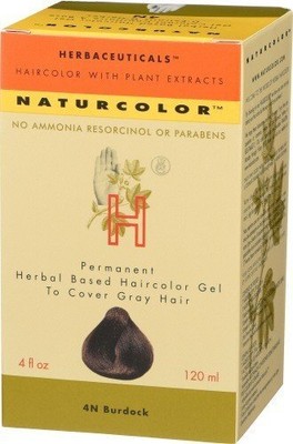 Краска для волос Naturcolor 4N Burdock 4 ж. унц. коробка