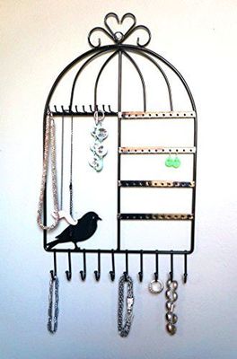 Jewelry Organizer Hanging Holder Display Stand Rack Wall Earring Necklace New