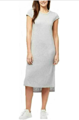 JESSICA SIMPSON WOMEN'S SHORT SLEEVE DRESS (HEATHER GRAY XSMALL)NWT