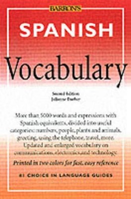 Spanish Vocabulary (Barron's Vocabulary Series) (English and Spanish Edition...