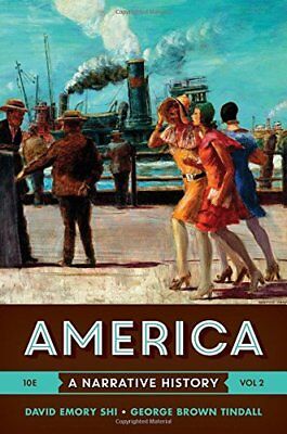 古着人気アイテム 2 Volume History Narrative A America by Tindall & Shi David 洋書