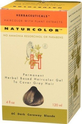 Краска для волос Naturcolor 6C Dark Caraway Blonde, коробка, 4 жидких унции