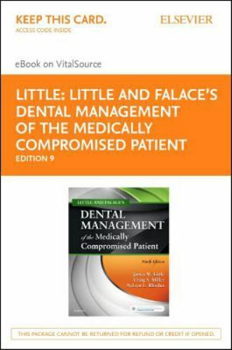 Little and Falace's Dental Management of the Medically Compromised ...